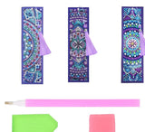 Diamond Art Kit Mandala Bookmarks Set of 3