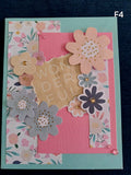 Greeting Cards Handmade Floral
