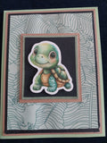 Handmade Greeting Cards Little Creatures Two