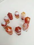 Crystal Red Agate Mini Points