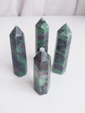 Crystal Ruby Zoisite Points