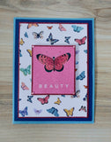 Handmade Greeting Cards Summer Butterfly