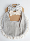 Bibs Lace Headband Set