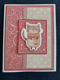 Handmade Greeting Cards Little Creatures Three