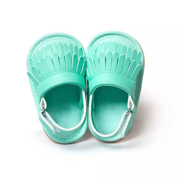 Baby Sandals Boho Mint 6-12M