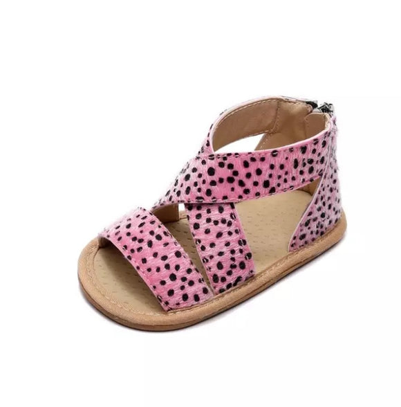 Baby Sandals Pink Spot 6-12 M