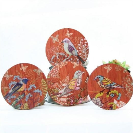Coasters Bird- Crystal Ashley Designs