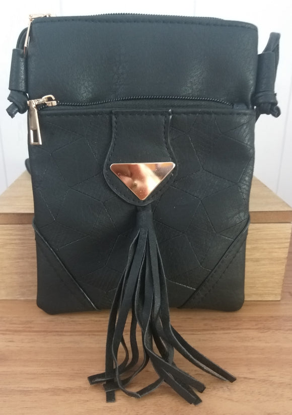 Handbag Black Tassel
