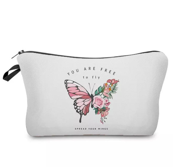 Make Up / Toiletry Bag Butterfly