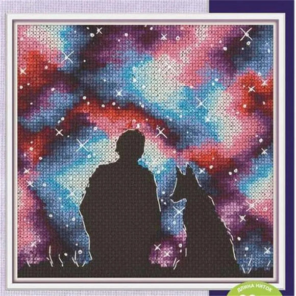 Cross Stitch Kit Star Gazing