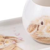 Mug & Plate Set Bunny Hearts - Ashdene