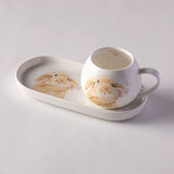 Mug & Plate Set Bunny Hearts - Ashdene