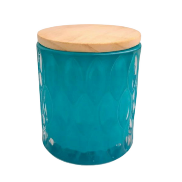 Canister Glass Blue